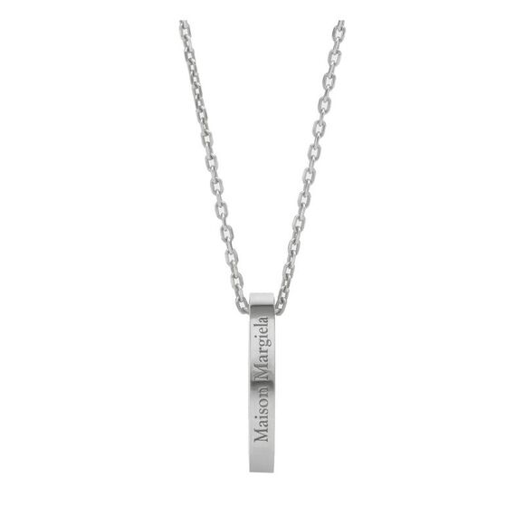 Maison Margiela Women Necklace With Logo Ring Pendant